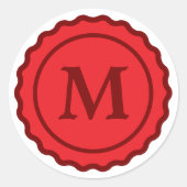 Autocollants de marque de contrôle de la qualité d (Devant)