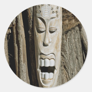 Autocollants de Masques Africains