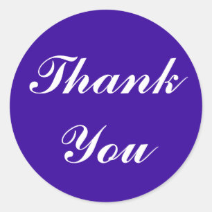 Autocollants de Merci