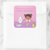 Autocollants de Merci de partie d'art de peinture (Sac)