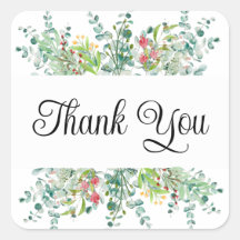 autocollants de Merci ou scellés d'enveloppe