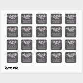 Autocollants de mise en vente de la Rose de Lilas  (Feuille)