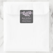 Autocollants de mise en vente de la Rose de Lilas  (Sac)