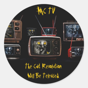 Autocollants de MonkeyCat TV