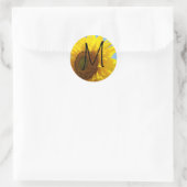 Autocollants de monogramme Scellés d'enveloppe Let (Sac)