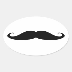 Autocollants de moustache