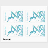 Autocollants de navigation de texte personnalisés (Feuille)