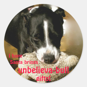 Autocollants de Noël d'UnbelievaBULL