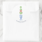 Autocollants de Noël en Chinoiserie Topiaire Coque (Sac)