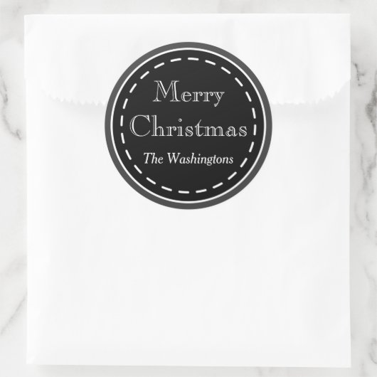 Autocollants de Noël pour tableau noir (Sac)