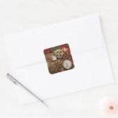 Autocollants de Noël Steampunk (Enveloppe)