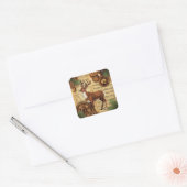 Autocollants de Noël Steampunk (Enveloppe)