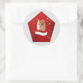 Autocollants de Noël Turkish Angora (Sac)