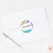 Autocollants de nom de livres personnalisés pour l (Enveloppe)