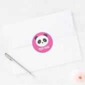 Autocollants de nom de Panda (Enveloppe)