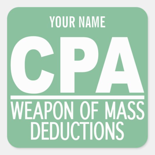 Autocollants de nom et de couleur CPA (Devant)