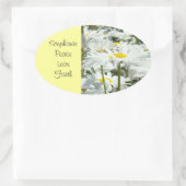 Autocollants de nom personnalisé Peace Love Foi Fa (Sac)