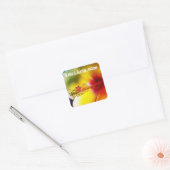 Autocollants de nom personnalisé pour Hibiscus jau (Enveloppe)