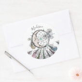 Autocollants de nom personnalisés Dreamcatcher (Enveloppe)