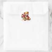 Autocollants de nounours de la Saint-Valentin (Sac)