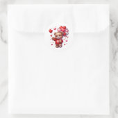 Autocollants de nounours de la Saint-Valentin (Sac)