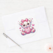 Autocollants de nounours de la Saint-Valentin (Enveloppe)