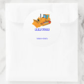 Autocollants de numéro de téléphone de service (Sac)