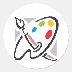 Autocollants de palette de peintres