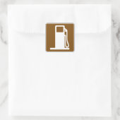 Autocollants de panneau routier d'essence (Sac)
