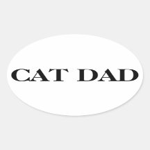 Autocollants de papa de chat