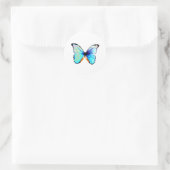 Autocollants de papillon Morpho bleu (Sac)