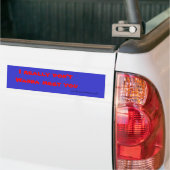 Autocollants de pare-chocs amusants (Sur camion)