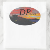 Autocollants de pare-chocs Bubblepacific, DP dawn (Sac)