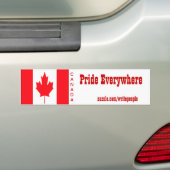 autocollants de pare-chocs canadiens - fierté part (En voiture)