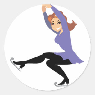 Autocollants de patinage artistique