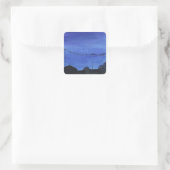 Autocollants de paysage urbain bleu (Sac)