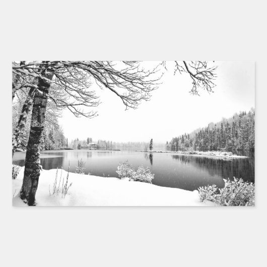 autocollants de paysages hivernaux (Devant)