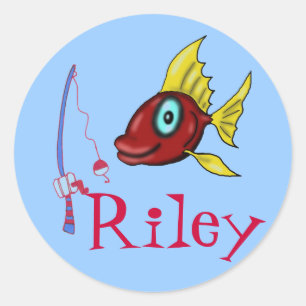 Autocollants de pêche pour Riley