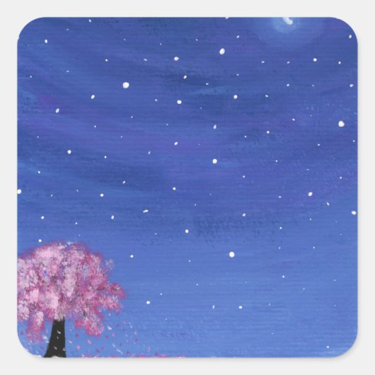 Autocollants de peinture Sakura (Devant)