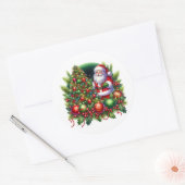 Autocollants de Père Noël (Enveloppe)