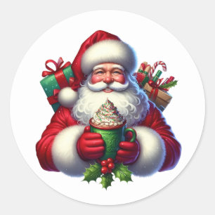 Autocollants de Père Noël