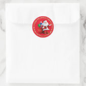 Autocollants de Père Noël (Sac)