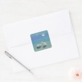 Autocollants de petits ours polaires mignons de l' (Enveloppe)