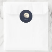 Autocollants de photo de Lune (Sac)