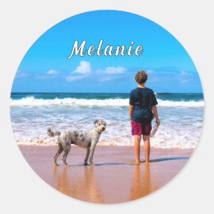 Autocollants de photos de vos animaux personnalisé