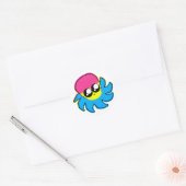 Autocollants de pieuvre fiers de Pan Kawaii (Enveloppe)