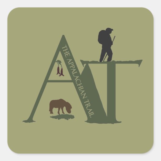 Autocollants de piste Applalachian (Devant)