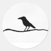Autocollants de planner corbeau (Devant)