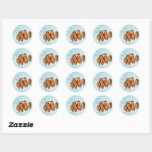 Autocollants de poisson clown (Feuille)