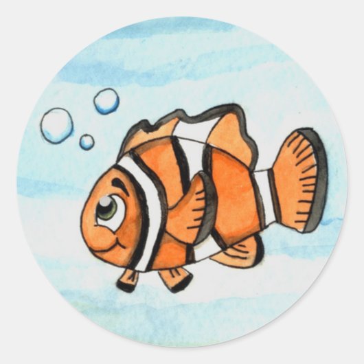 Autocollants de poisson clown (Devant)